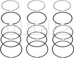 MAHLE A0701020 - Комплект поршневих кілець autocars.com.ua