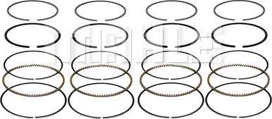 MAHLE A18400 - Комплект поршневих кілець autocars.com.ua