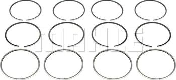 MAHLE A211010 - Комплект поршневих кілець autocars.com.ua