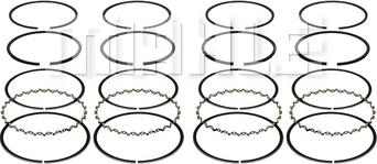 MAHLE A70689 - Комплект поршневих кілець autocars.com.ua