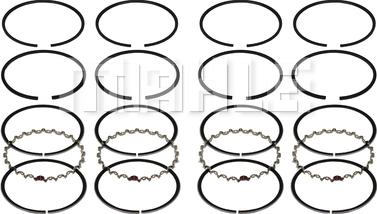 MAHLE A25119 - Комплект поршневих кілець autocars.com.ua