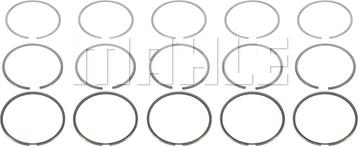 MAHLE A25200 - Комплект поршневих кілець autocars.com.ua