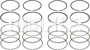 MAHLE A25870 - Комплект поршневих кілець autocars.com.ua