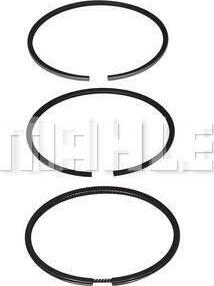 MAHLE A26509 - Комплект поршневих кілець autocars.com.ua