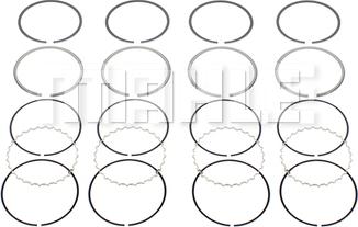 MAHLE A70830 - Комплект поршневих кілець autocars.com.ua