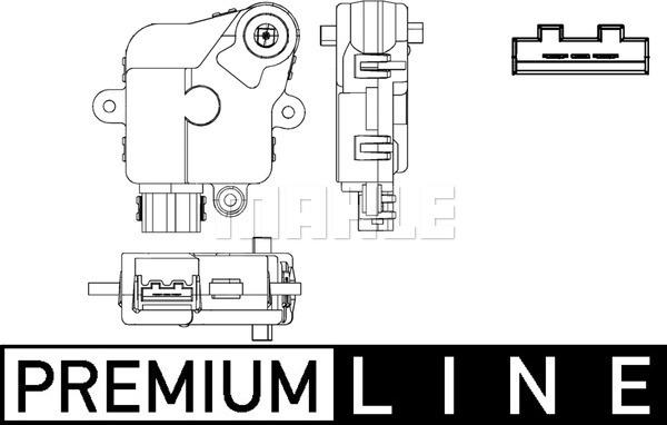 MAHLE AA 51 000P - Регулювальний елемент, змішувальний клапан autocars.com.ua