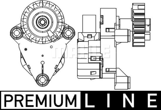 MAHLE AA 54 000P - Регулювальний елемент, змішувальний клапан autocars.com.ua