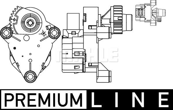 MAHLE AA 55 000P - Регулювальний елемент, змішувальний клапан autocars.com.ua