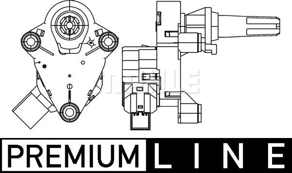 MAHLE AA 56 000P - Регулювальний елемент, змішувальний клапан autocars.com.ua