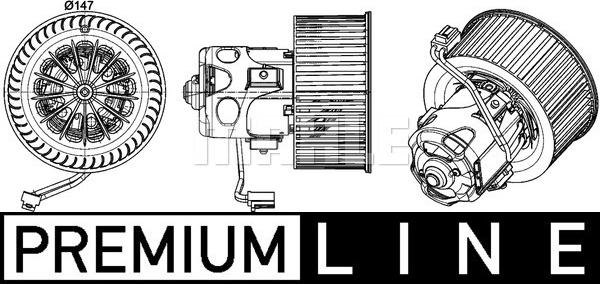 MAHLE AB 151 000P - Вентилятор салона autodnr.net