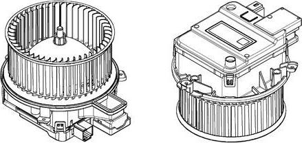 MAHLE AB 338 000P - Вентилятор салону autocars.com.ua