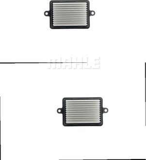 MAHLE ABR 129 000P - Регулятор, вентилятор салону autocars.com.ua