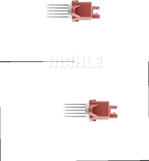 MAHLE ABR 131 000P - Регулятор, вентилятор салону autocars.com.ua