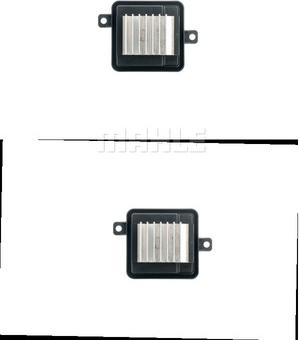 MAHLE ABR 134 000P - Регулятор, вентилятор салону autocars.com.ua