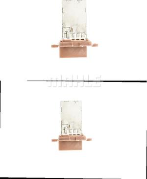 MAHLE ABR 138 000P - Опір, реле, вентилятор салону autocars.com.ua