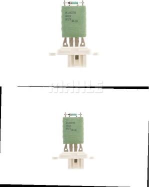 MAHLE ABR 151 000P - Опір, реле, вентилятор салону autocars.com.ua