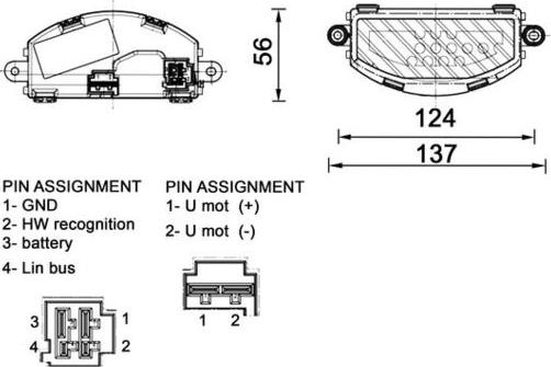 MAHLE ABR 155 000P - Регулятор, вентилятор салону autocars.com.ua