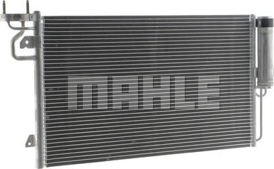 MAHLE AC 103 000P - Конденсатор, кондиціонер autocars.com.ua