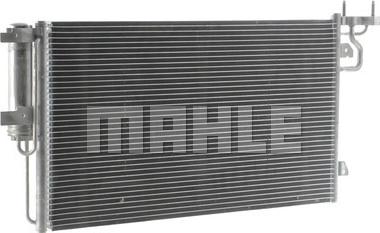 MAHLE AC 103 000P - Конденсатор, кондиціонер autocars.com.ua