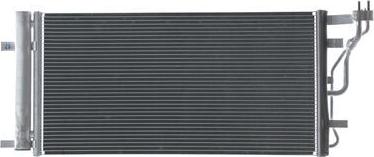 MAHLE AC 1174 000P - Конденсатор, кондиціонер autocars.com.ua