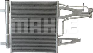 MAHLE AC 168 000P - Конденсатор кондиционера avtokuzovplus.com.ua