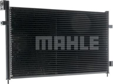 MAHLE AC 307 000S - Конденсатор, кондиціонер autocars.com.ua