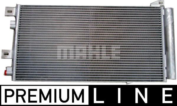 MAHLE AC 312 000P - Конденсатор, кондиціонер autocars.com.ua