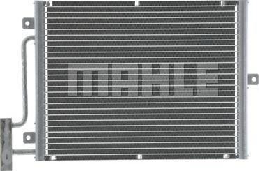 MAHLE AC 317 000P - Конденсатор, кондиціонер autocars.com.ua