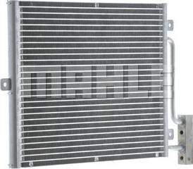 MAHLE AC 317 000P - Конденсатор, кондиціонер autocars.com.ua