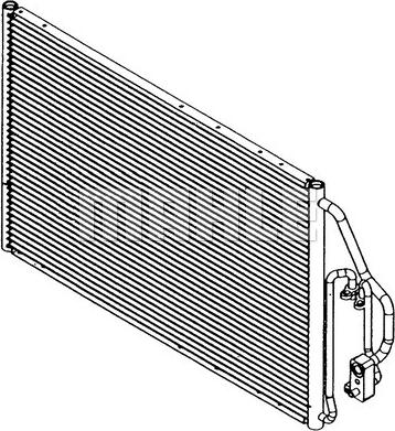 MAHLE AC 335 000S - Конденсатор, кондиціонер autocars.com.ua