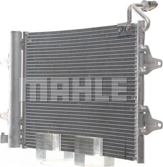 MAHLE AC 359 000S - Конденсатор, кондиціонер autocars.com.ua