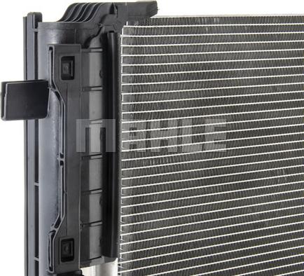 MAHLE AC 446 000P - Конденсатор, кондиціонер autocars.com.ua