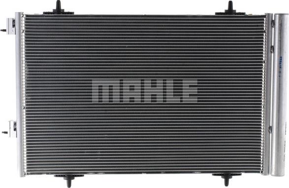 MAHLE AC 735 000P - Конденсатор, кондиціонер autocars.com.ua