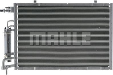 MAHLE AC 749 000P - Конденсатор, кондиціонер autocars.com.ua