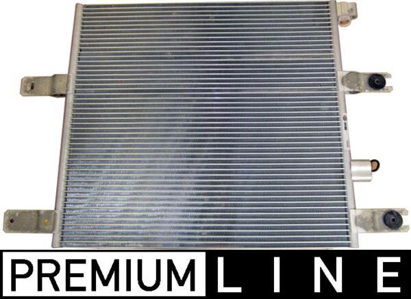 MAHLE AC 785 000P - Конденсатор, кондиціонер autocars.com.ua