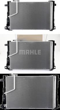 MAHLE AC 786 000P - Конденсатор, кондиціонер autocars.com.ua