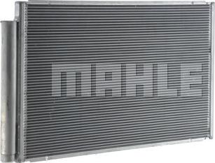 MAHLE AC 813 000P - Конденсатор, кондиціонер autocars.com.ua