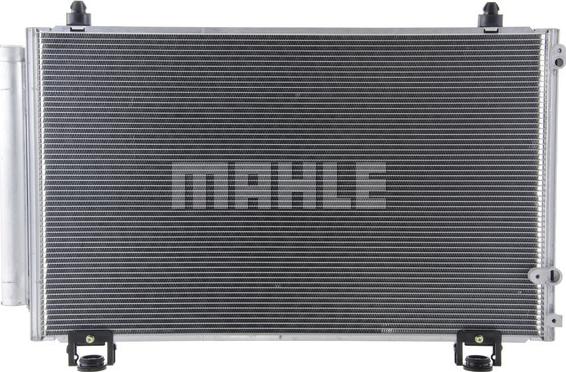 MAHLE AC 814 000P - Конденсатор, кондиціонер autocars.com.ua