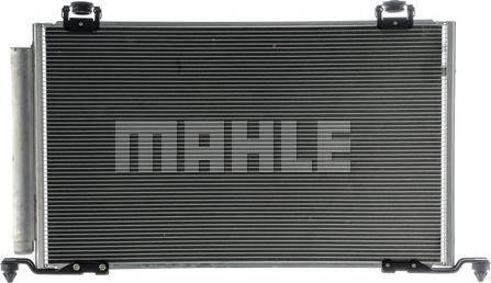 MAHLE AC 823 000P - Конденсатор, кондиціонер autocars.com.ua