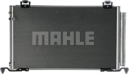 MAHLE AC 823 000P - Конденсатор, кондиціонер autocars.com.ua