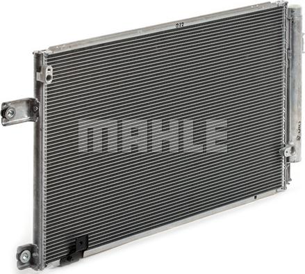 MAHLE AC 828 000P - Конденсатор, кондиціонер autocars.com.ua