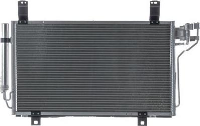 MAHLE AC 986 000S - Конденсатор, кондиціонер autocars.com.ua