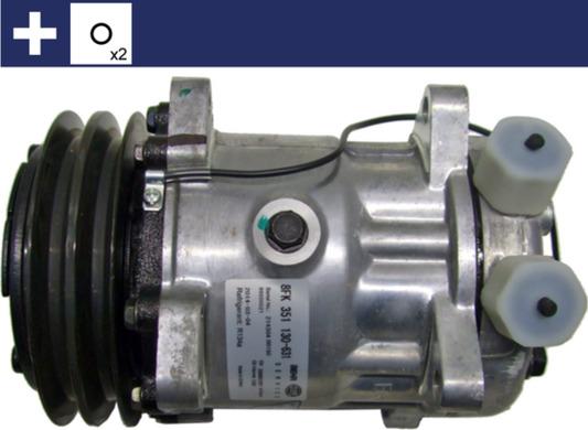 MAHLE ACP 1062 000S - Компресор, кондиціонер autocars.com.ua