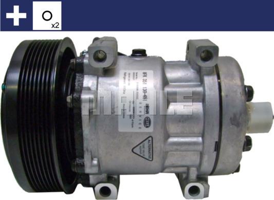 MAHLE ACP 1066 000S - Компрессор кондиционера autodnr.net