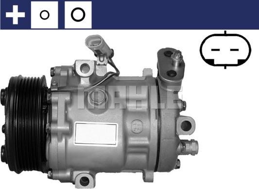 MAHLE ACP 1107 000S - Компресор, кондиціонер autocars.com.ua