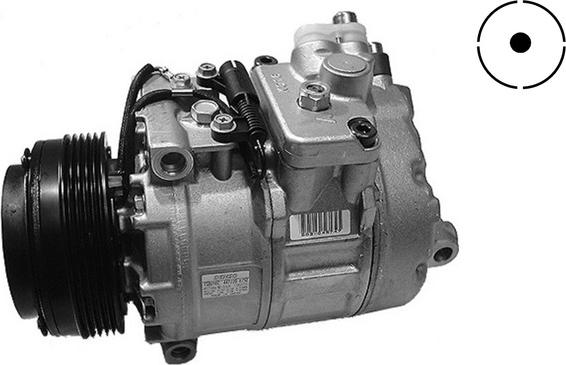 MAHLE ACP 1162 000S - Компресор, кондиціонер autocars.com.ua