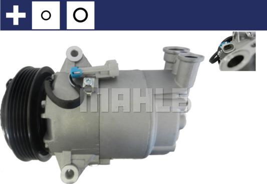 MAHLE ACP 136 000S - Компресор, кондиціонер autocars.com.ua