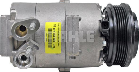 MAHLE ACP 1392 000P - Компресор, кондиціонер autocars.com.ua