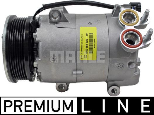 MAHLE ACP 1395 000P - Компресор, кондиціонер autocars.com.ua