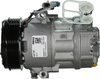 MAHLE ACP 201 000P - Компресор, кондиціонер autocars.com.ua